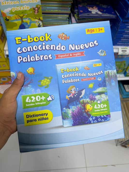 Libro Bilingue para niños "Tamaño Grande"
