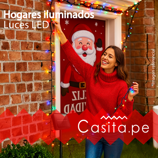 Luces Navideñas Solares